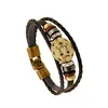 Charmarmband Zodiac Retro fl￤tat armband Fashion Metal Buckle Hand Jewelry Nanashop Drop Delivery DH9RG