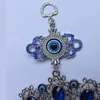 Decoratieve beeldjes Turks blauw Evil Eye Aamulets Muurhangende hanger Home Decor Knife Vork Ornament Auto Bescherming Veel geluk Zegen