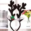 Christmas Decorations Headband Hat Fancy Dress Reindeer Antlers Santa Xmas Kids Adult DIY