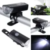 Cykelbelysningar Cykel USB LED Set MTB Road Front Back strålkastarlampa Ficklampan Cykel Uppladdningsbara tillbehör 230204