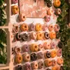 Dekoracja imprezy Baby Shower Donut Stand dostarcza Tower Pączek Pączki W wieży na imprezy dla słodyczy