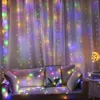 Strings LED String Lights Christmas Decoratie Remote Control USB Wedding Garland Gordijn Slaapkamer Lichtbollen Fa-Iry