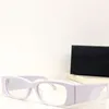 New Designer occhiali da sole moda BB0260S Montatura in metallo lente quadrata semplice occhiali protettivi UV400 montatura 12 colori cornice digitale opzionale