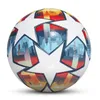 Balls Pro Soccer Ball tamanho oficial 5 três camadas usam rsistant durável PU de couro suave de couro sem costura jogo de treinamento jogo de treinamento 230203