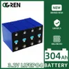 LifePo4 320AH 3,2 V 304AH 310AH1/4/8/16/32PCS Nowa klasa A DIY 12V 24 V 48V PAKAT BAZTOWY Cykl głębokie z bezpłatnymi autobusami