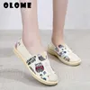 Chaussures habillées Chaussures plates femmes baskets femmes 2019 printemps nouveau décontracté unique paresseux chaussures femme pêcheur femme dames chaussures Espadrilles G230130