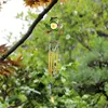장식 인형 아름다운 도어 윈드 벨 개구리 디자인 훅 차임 펜던트 장식 창조적 인 미술 정원