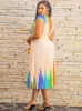Odzież etniczna sukienki afrykańskie dla kobiet elegancka 2023 Dashiki jesienna, wiosenna sukienka maxi damska tradycyjna wróżka Dreaes