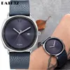 Avanadores de punho Calelendar Watch for Men Simple Style Dial Dial Quartz Wristes Relógios casuais Minimalista de Watch Minimalista Black Brown BrownWristw