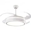 Plafondventilatoren Macaron Noordse slaapkamer ventilator Licht Modern Minimalistische afstandsbediening Stil