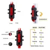 Bike Lights USB Rechargeable Waterproof Mountain Lamp Warning Cycling Taillight LED Headlight Tail Light For Electric Scooter 230204