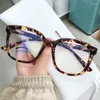 Sunglasses Frames Transparent Eyeglass Anti Blue Light Glasses Women Fashion Retro Blu-ray Spectacle Frame Men Computer Big Size