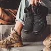 Scarpe di sicurezza stivali da lavoro indistruttibili scarpe di sicurezza uomini scarpe in acciaio di punta sneaker a prova di foratura calzature maschile scarpe di sicurezza per adulti 230203