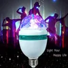 Boule magique ampoule rotative petite boule magique contrôle du son lumière KTV Flash ampoule E27 lampe de scène RGB LED ampoule