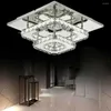 Plafondlampen moderne kristallen led kroonluchter spoelige gemonteerde lamp armatuur voor woonkamer slaapkamer binnen huis decor AC95-260V