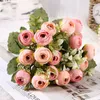 Decorative Flowers A Bunch Of Artificial Peony Roses Silk DIY Home Garden Party Wedding Decoration