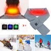 Зимние шарфы с умным подогревом, USB электрический шейный воротник, теплый холодный щиток, плечевой контур для фитнеса, лежачий велотренажер