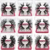 Falsche Wimpern Buzzme Real Eye Lash 25 mm Dramatic Crossing Thick Makeup Beauty Tools