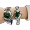 Kvinnors klockor 30mm 36mm klassisk urtavla rostfritt stål strap mode affärsklocka par armbandsur montre de luxe