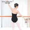 Stage desgaste de balé feminino figurino de dança roupas de dança Deep V Sling Gymnastics Leotards Ballerina de meninas adultas para