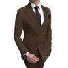 Garnitury męskie ciemnozielone męskie garnitur Formalny biznes ślub Man Blazer Groom Tuxedos Slim Fit and Spods Costume Homme