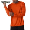 T-shirts pour hommes TACVASEN T-shirts de protection solaire pour hommes été UPF 50 manches longues Performance séchage rapide respirant randonnée poisson T-shirts résistant aux UV 230203