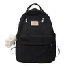 Sacs d'école JULYCCINO multifonction Double fermeture éclair femmes sac à dos adolescent filles ordinateur portable étudiant sac à bandoulière Style coréen cartable