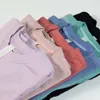 요가웨어 가을 여성의 스웨트 셔츠 스포츠 둥근 목 넥 슬리브 캐주얼 느슨한 2023 뜨거운 판매