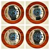 Montre de Luxe Men Watches 41mm Automatisk mekanisk rörelse Stålfodral Luxury Watch Wristwatches Luminescent