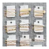 Barrettes à cheveux Barrettes Bijoux de mode Femmes Simple Sweet Hairpin Clip Mixte Bobby Pin Lady Barrette Set Drop Livraison Hairjewelry Dhrc3