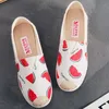 Klädskor kvinnors gamla beijing tyg skose lägenheter slip-on loafers mjuk ensamstående shose canvas skor fiskare shose kvinnlig lat shos hy610 g230130