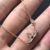 Ontwerpers ketting luxe kettingen Diamant gegraveerde letters Design modestijlen sieraden casual stijl valentijnsdag cadeau sieraden veelzijdig zeer goed