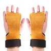 Handledstödpar Fitness Safty Pad Anti-Slip Anti-Rust Hand Grips Palm Protect Wrap Gloves Training Accessories