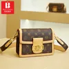 Stores Sell Designer Bags Online at Low Prices Barney Meizi 2023 New Fashion Small Square Texture Shoulder Msenger Light Luxury Women's