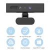Caméra Web de reconnaissance faciale Microphone intégré Vidéo 5MP 360 Rotation 120 Prise en charge grand angle Système Windows 10/11