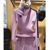 Camisetas al aire libre Golf para mujer Otoño Invierno Coreano Medio cuello alto Prendas de punto Contraste Color Cálido Suéter Moda Ropa básica 230203
