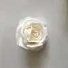 Decorative Flowers 5pcs/lot Artificial Silk Roses Heads For Wedding Decoration Party Fake Floral Wreath Christmas Gifts