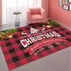 Tapijten thuis woonkamer salontafel deken santa claus mat cartoon slaapkamer tapijt decor moderne kerst