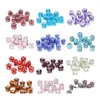 Charms 19 Color Big Hole Glass Crystal Beads Charm Findings Loose Spacer Craft European Sier Beaded With 925 Stamp For Bracelet Jewe Otmla