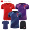 屋外のTシャツシーズン中国チーム卓球ジャージー男性女性ピンポンジャージーセット男の子テニスシャツキット服230204
