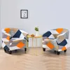 Chair Covers Club Chair Slipcover Stretch Armchair Covers Printed Tub Chair Cover Sofa Cover Spandex Couch Covers for Bar Counter Living Room 230204