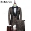 Ternos masculinos Bridalaffair 2023 Dirty Orange Suard Business Casual Casual Casual Casual Casual Casual Casual Casual Casual Casual Casual Casual para homem Blazer Groom Wear Smok