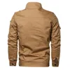 Herenjassen Luchtmacht Militaire Jas Heren Fleece Legerbommenwerper Plus Maat 6XL Vintage Lente Winter Casual Cargo Jas Jaqueta Masculina 230203