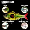 Przynęty Przynęty śmigło szybowca łowienia tonienie 10G 225G Metal Belly Blade Swimbait Hard Wobbler