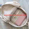 Backpack Waterproof Nylon Women Female Travel Bag s Schoolbag for Teenage Girls Solid Color Bookbag Mochila 230204