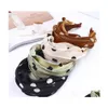 Hoofdbanden Fashion Summer Hoofdband voor vrouwen Lace Point Hoofdkleding Wijd zijde Tulband ADT Casual Hair Accessoires Groothandel Drop Delivery Dhngw