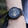 Orologi da polso Orologi meccanici automatici da uomo in pelle Top Brand Waknoer Relogio Masculino Orologio da polso Orario di lavoro Uomo Montre Saati