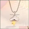 Pendant Necklaces Cloud For Women Sier Chain Necklace Birthday Gift Jewelry Lightning Vipjewel Drop Delivery Pendants Dhnr8