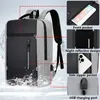 Backpack Waterproof Business Men USB School s 156 Inch Laptop Large Capacity Bagpacks for Back Pack Bags 230204