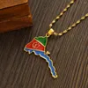 Pendant Necklaces Gold Filled Fashion Maps For Women Color Choker Necklace Mascot Jewelry Wedding Brithday GirlsGifts